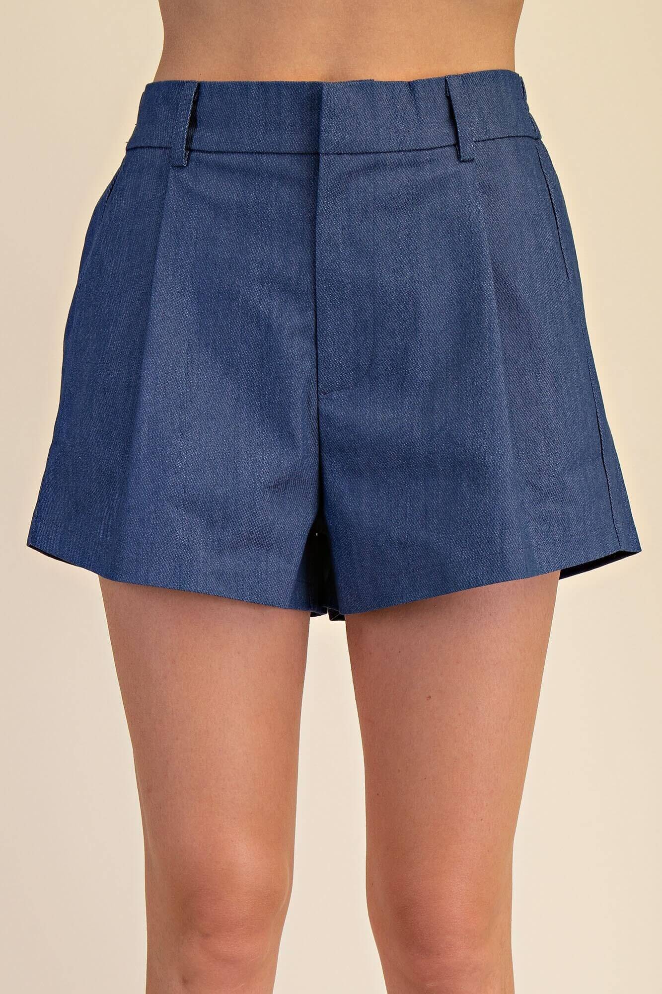 Indigo Waterfront High Waist Short