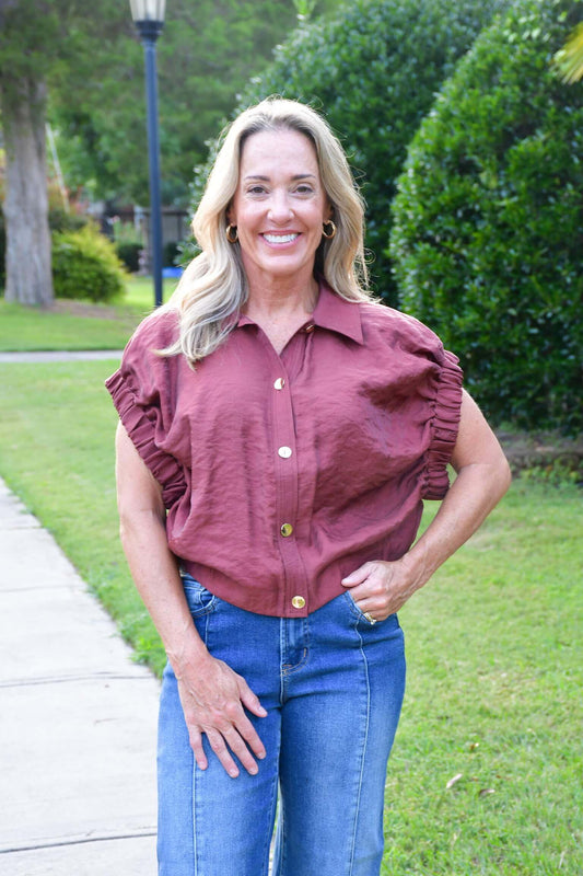 Karen Collared Blouse