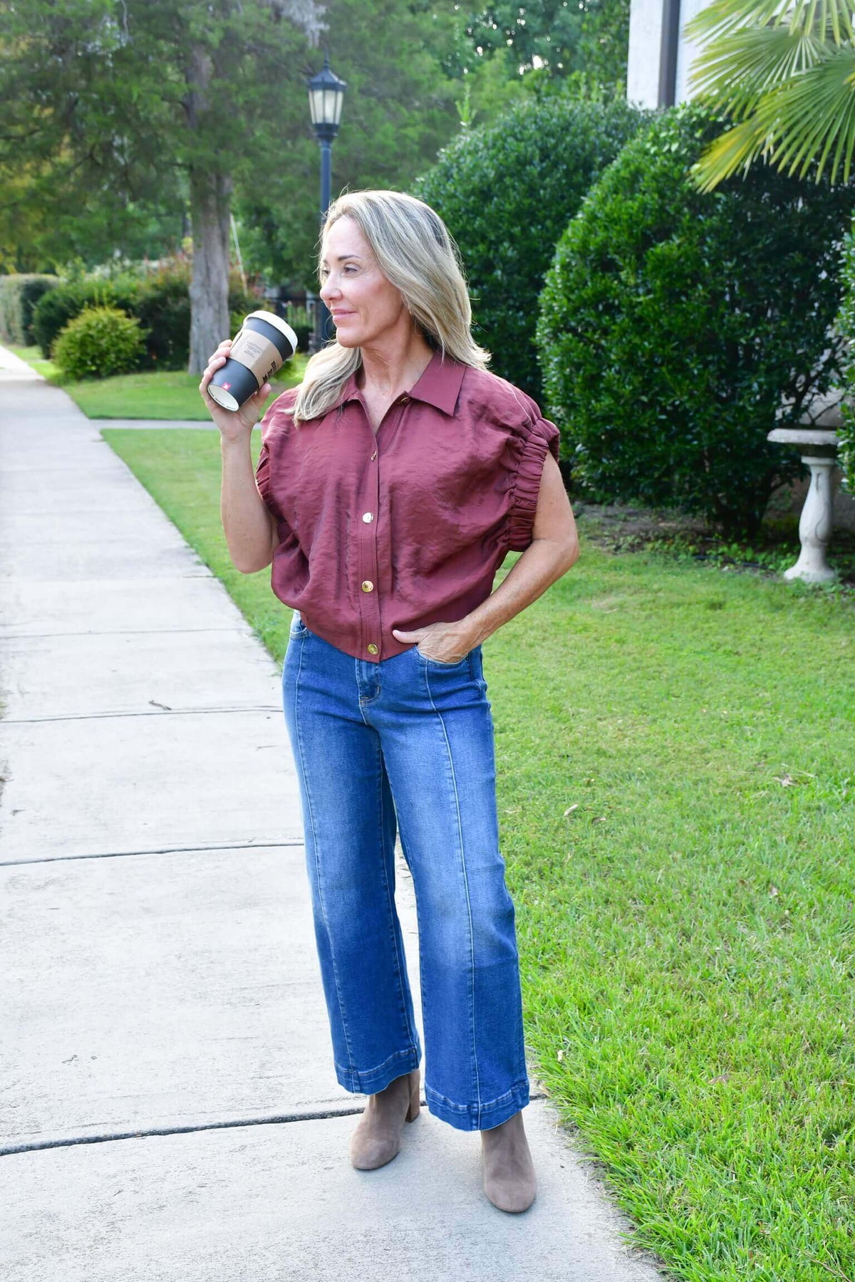Karen Collared Blouse