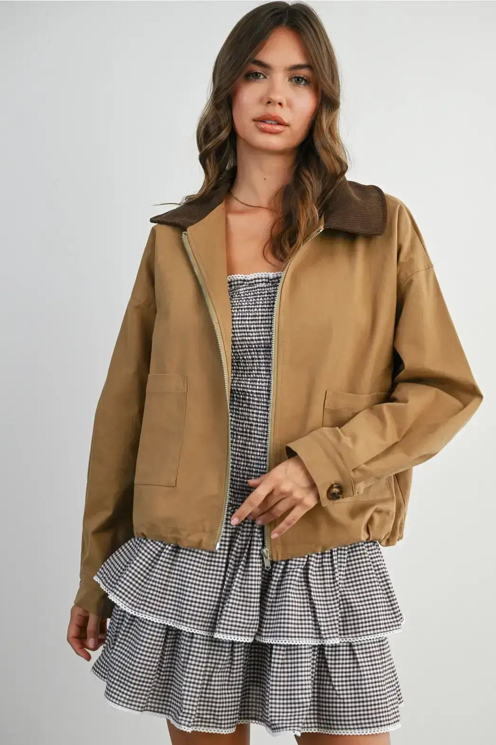 Olivia Collared Jacket