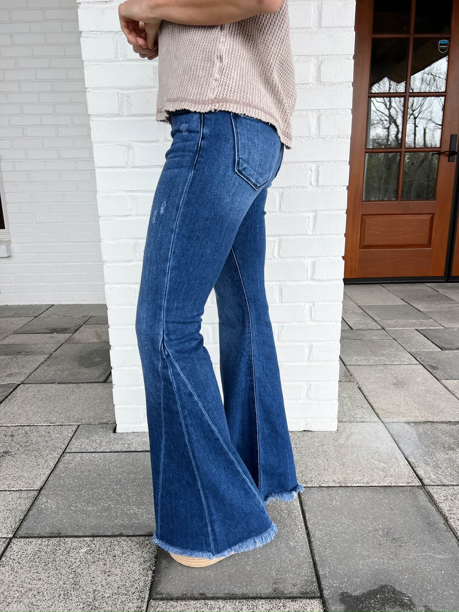 Super Flair Side Seam Jeans