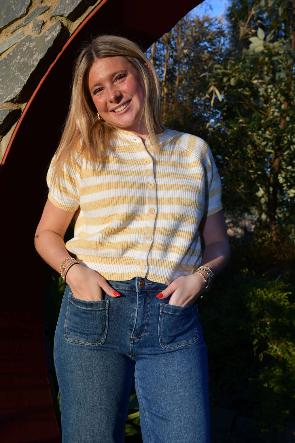 Daisey Yellow Sweater