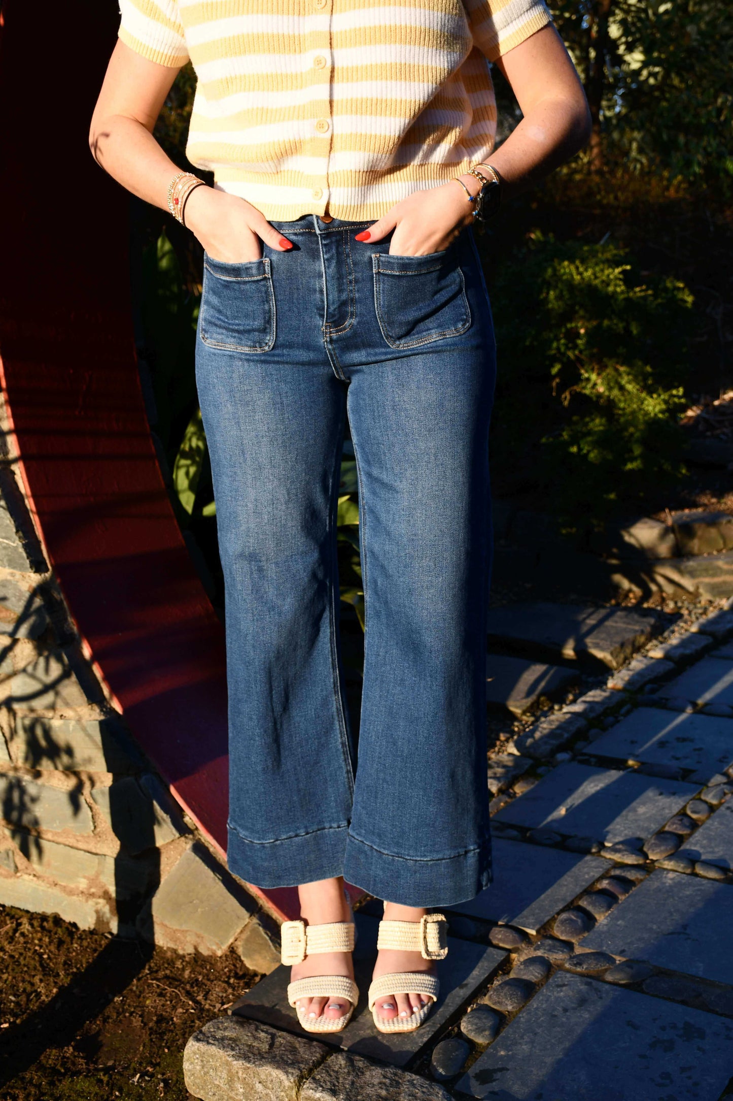 Meyers Front Patch Pocket Jeans
