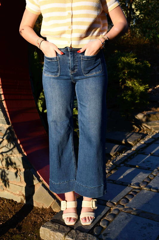 Meyers Front Patch Pocket Jeans