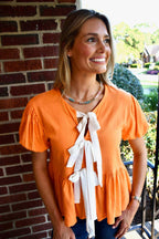 Holly Orange Top