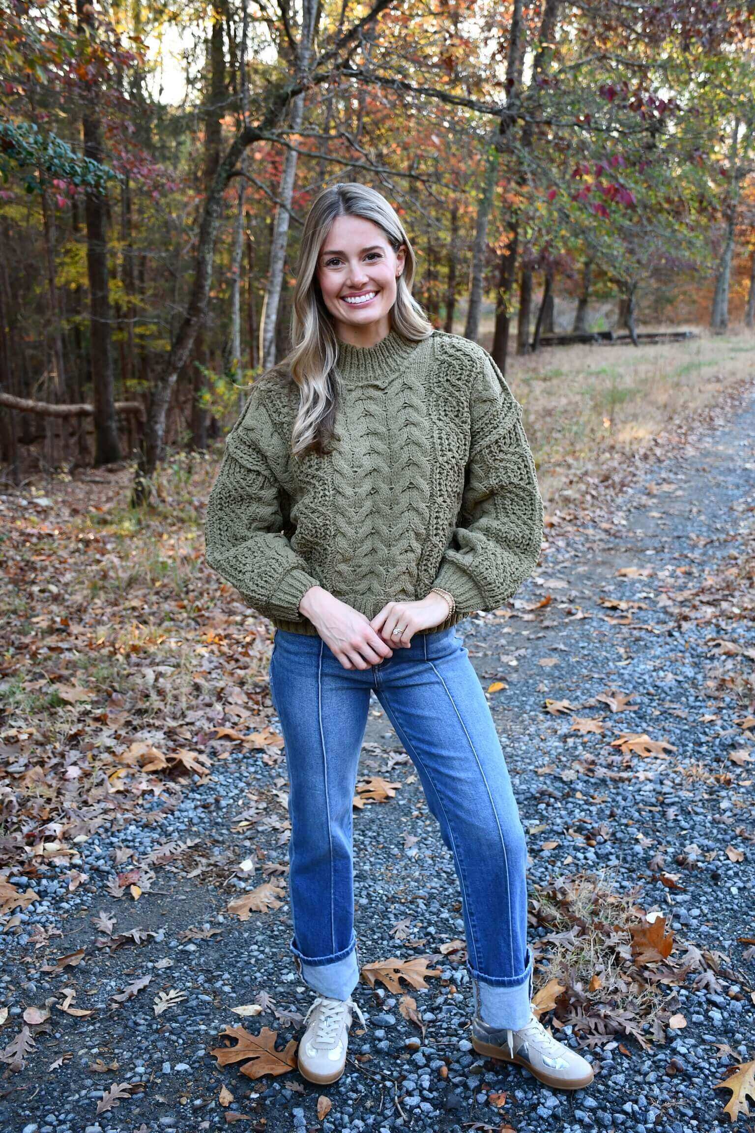 Kari Cable Knit Sweater
