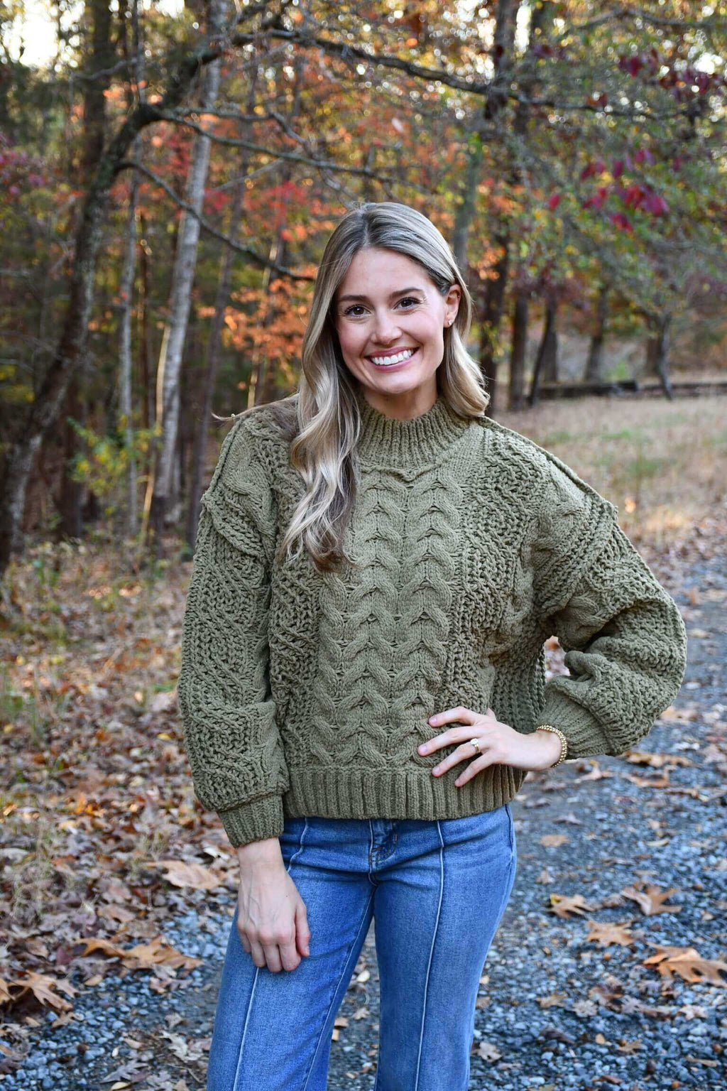 Kari Cable Knit Sweater