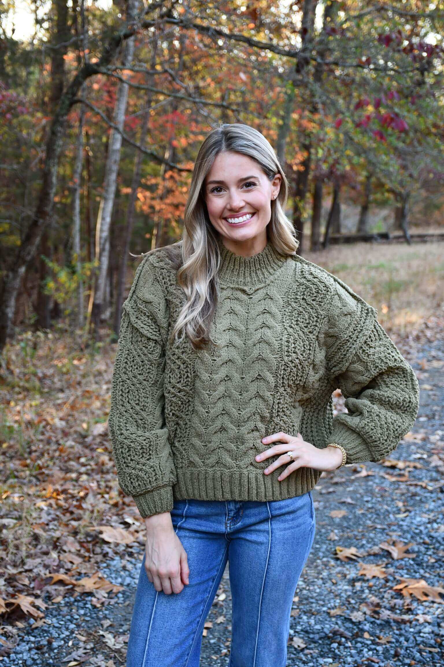 Kari Cable Knit Sweater