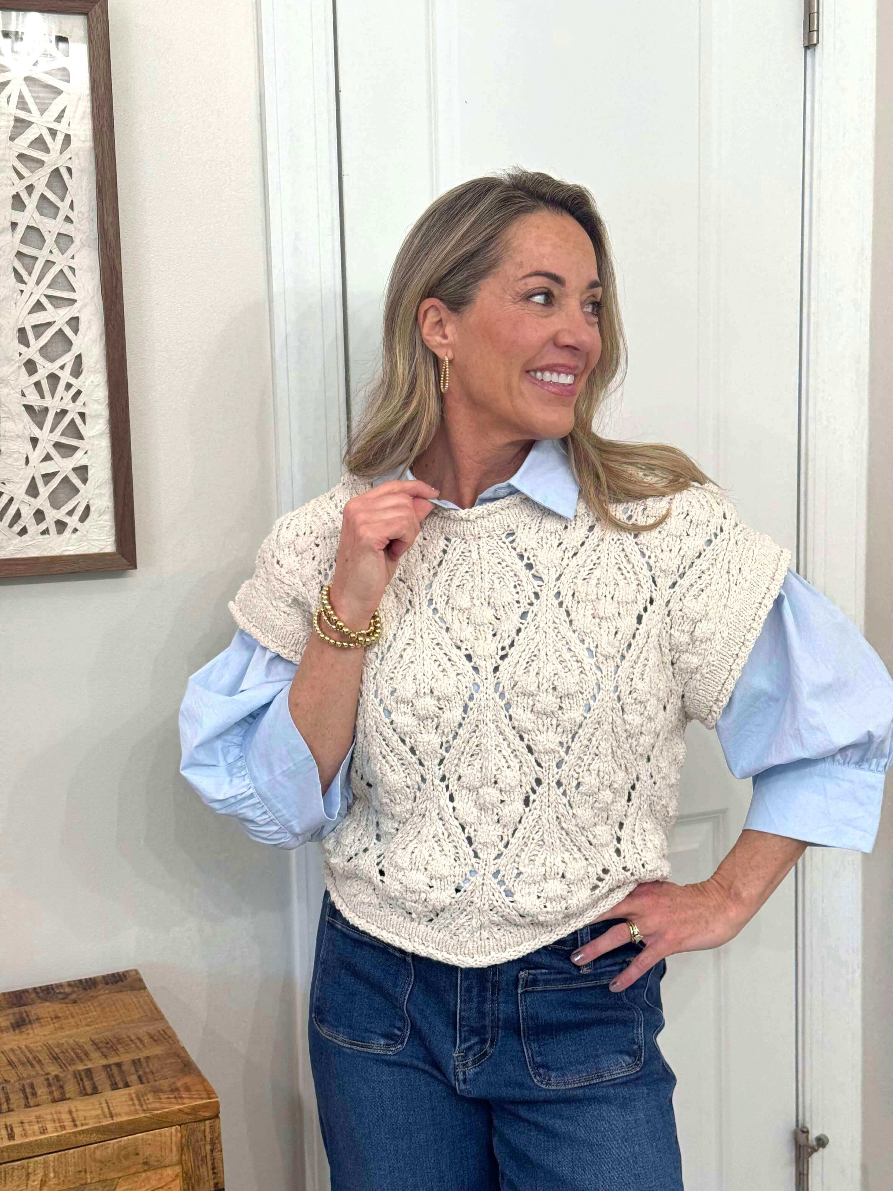 Leslie Knit Top
