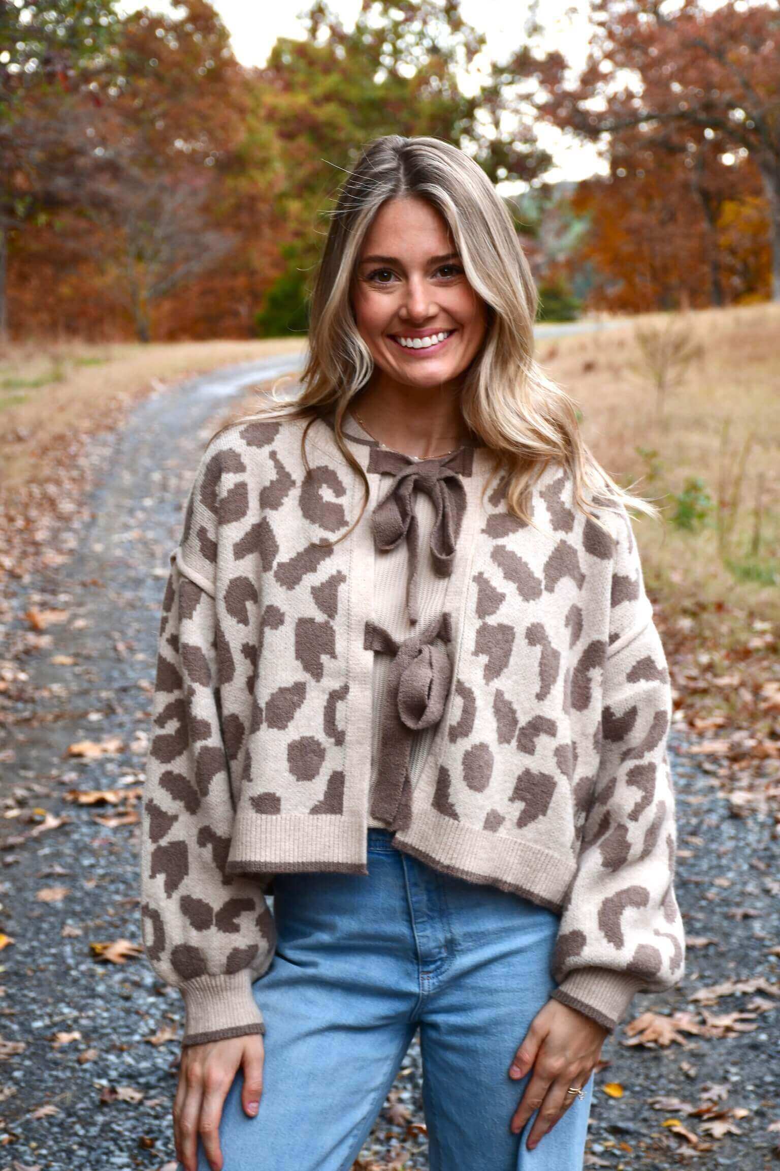 Leopard Cardigan