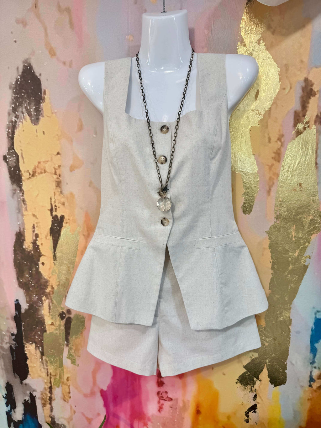 Resort Vest & Short Set