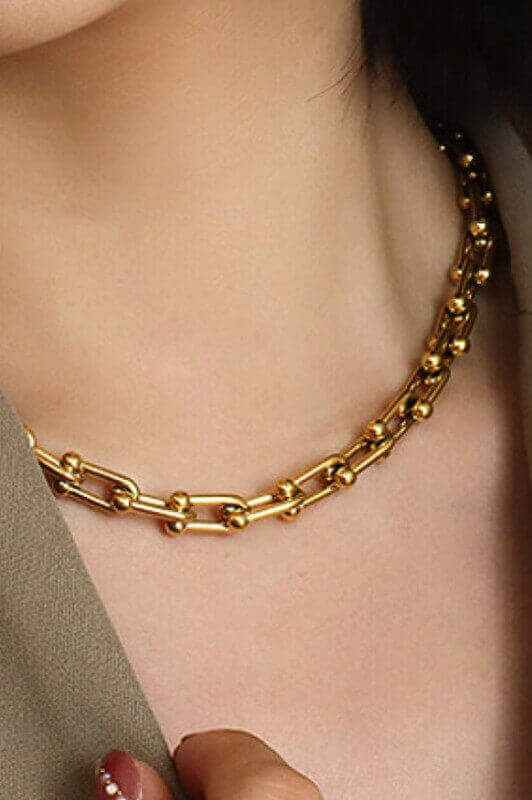 Thick Link Chain Necklace