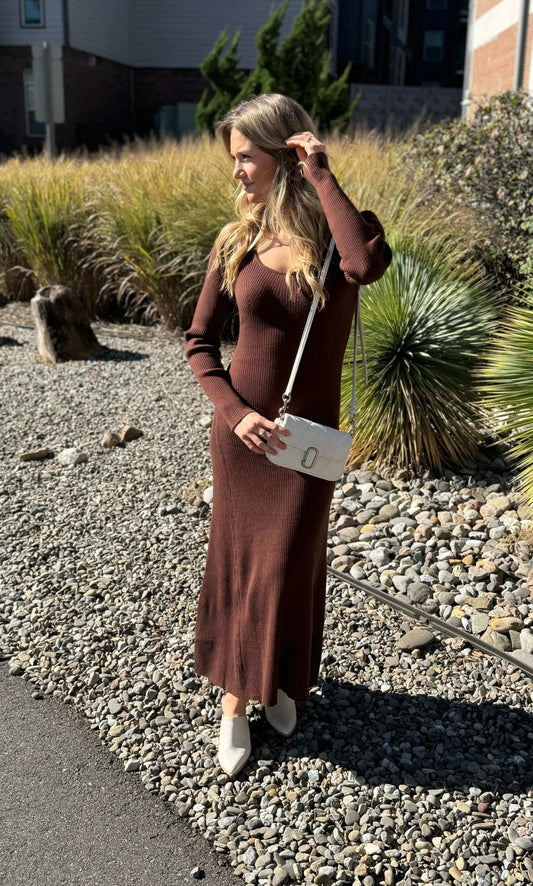 Brooke Maxi Sweater Dress