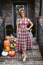 Autumn Tide Smocked Dress