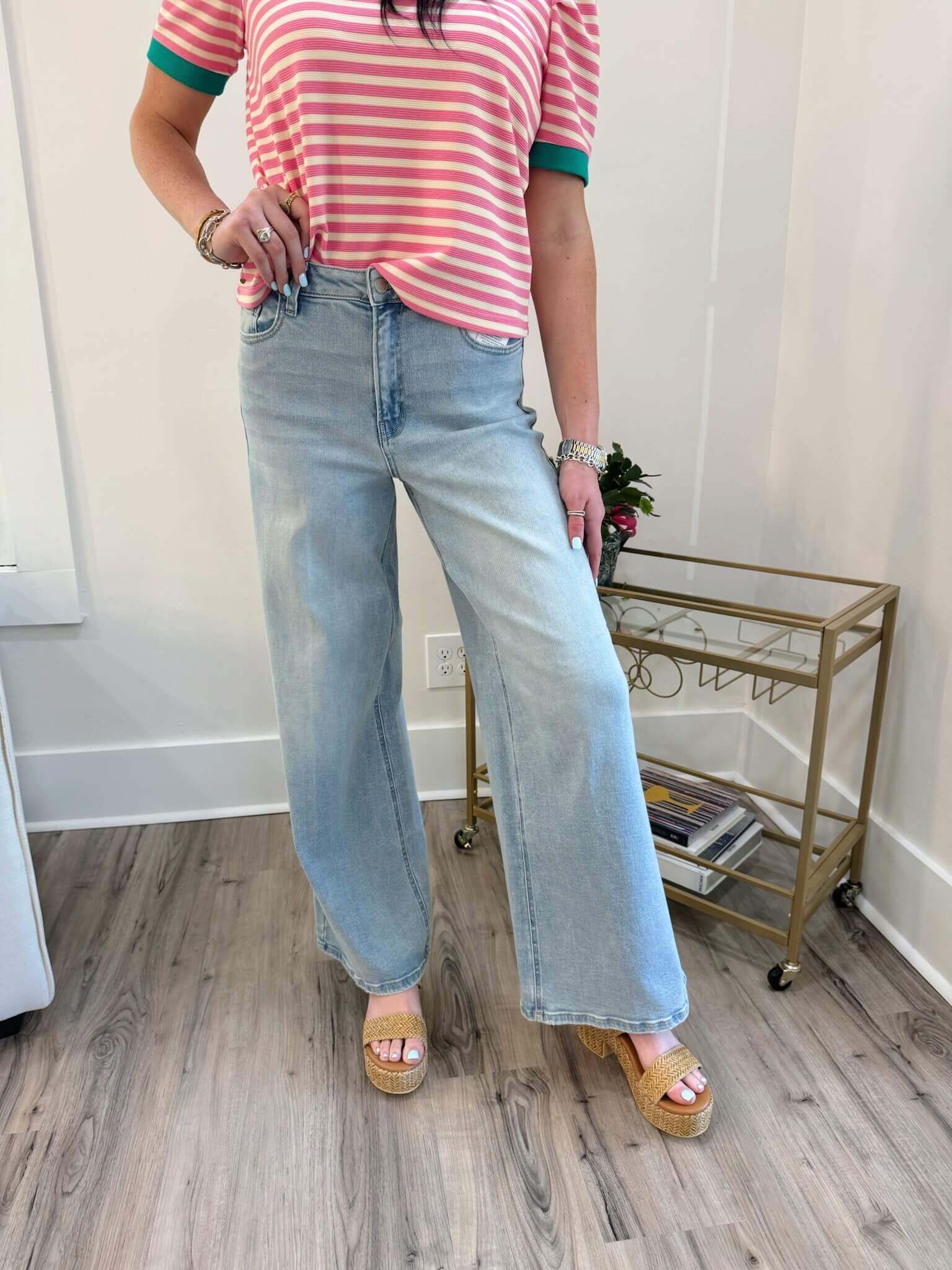 Mitch Wide Leg Jeans