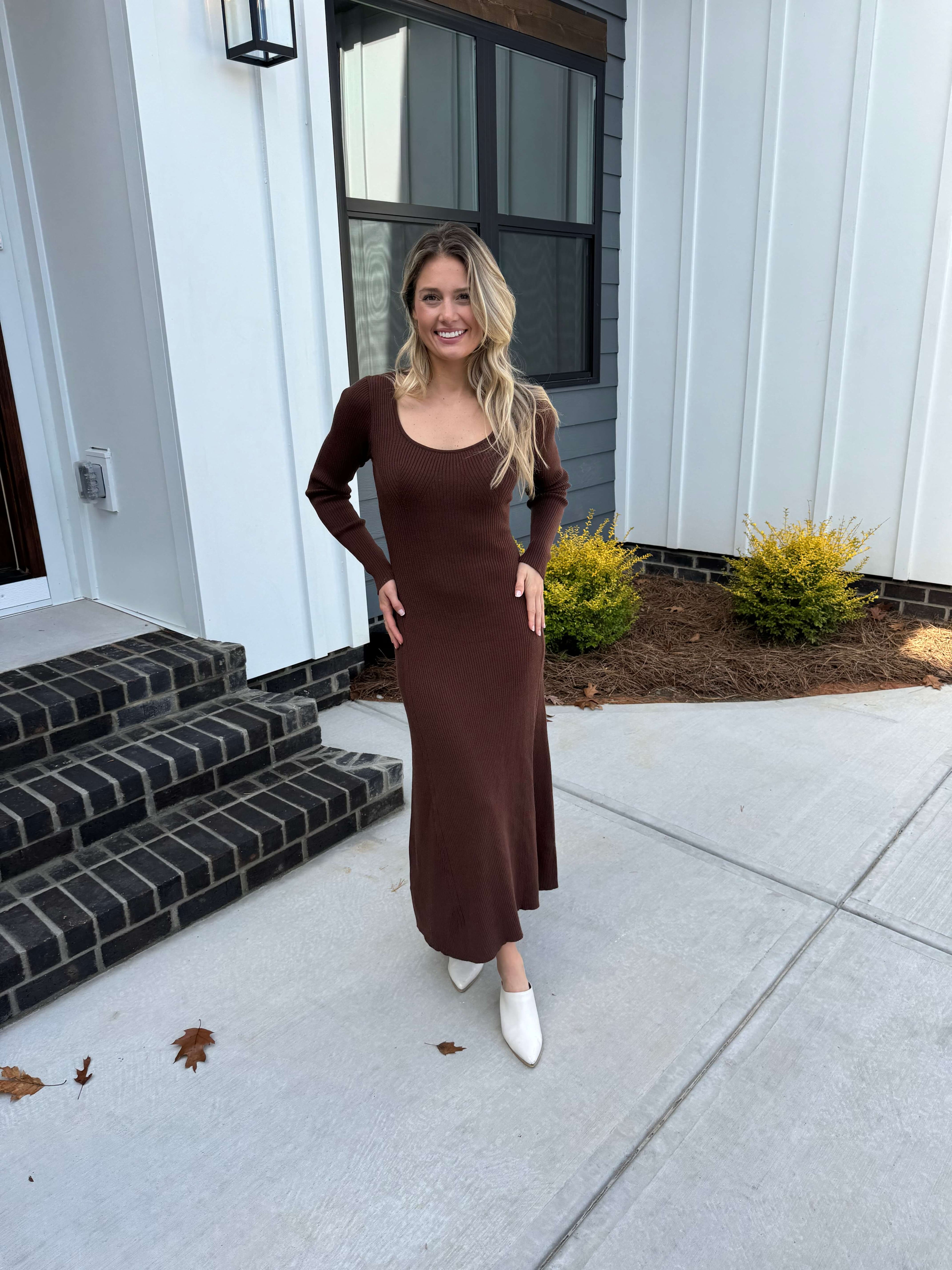 Brooke Maxi Sweater Dress