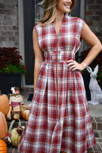 Autumn Tide Smocked Dress