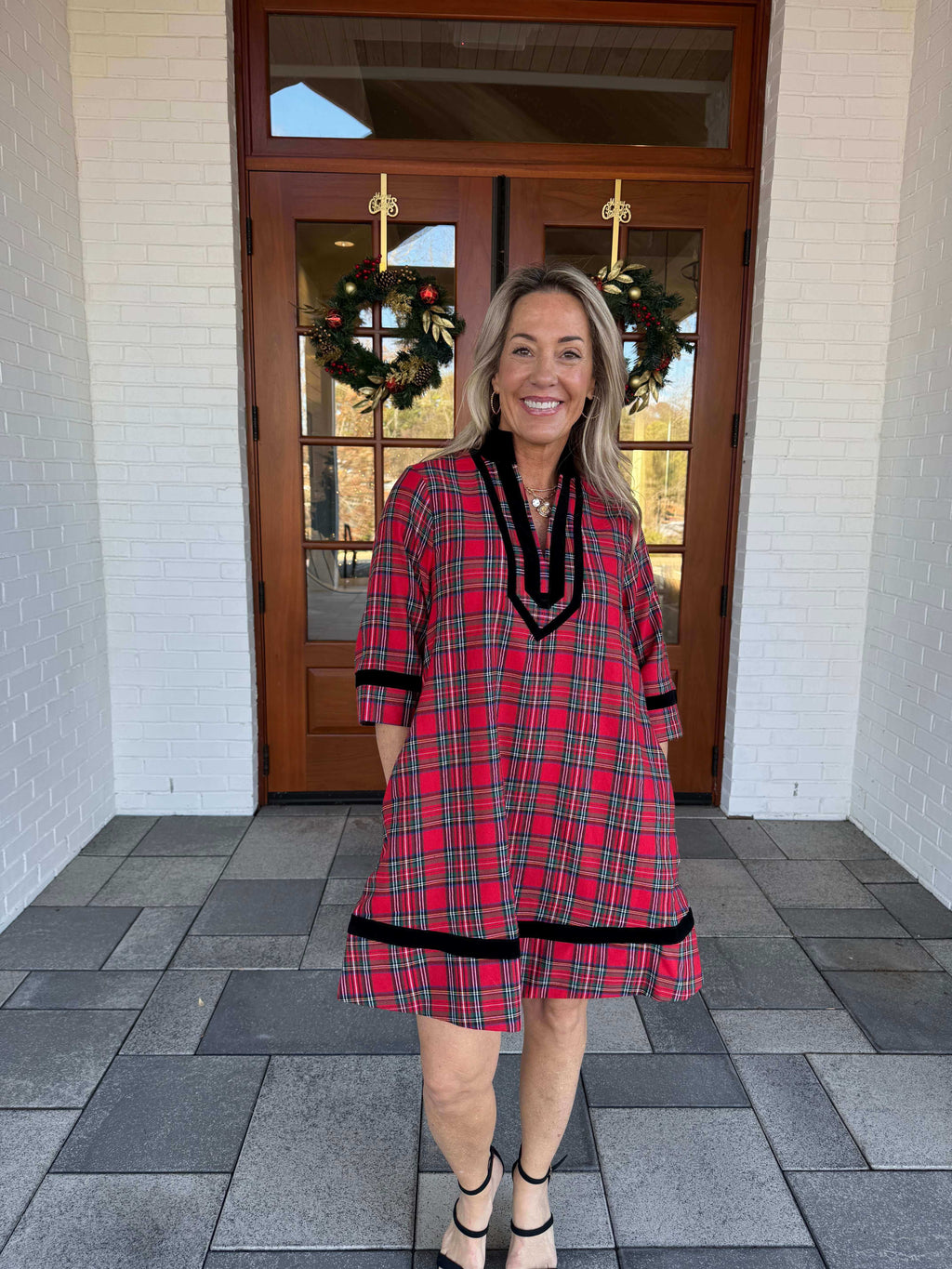 Shannon Plaid Dress