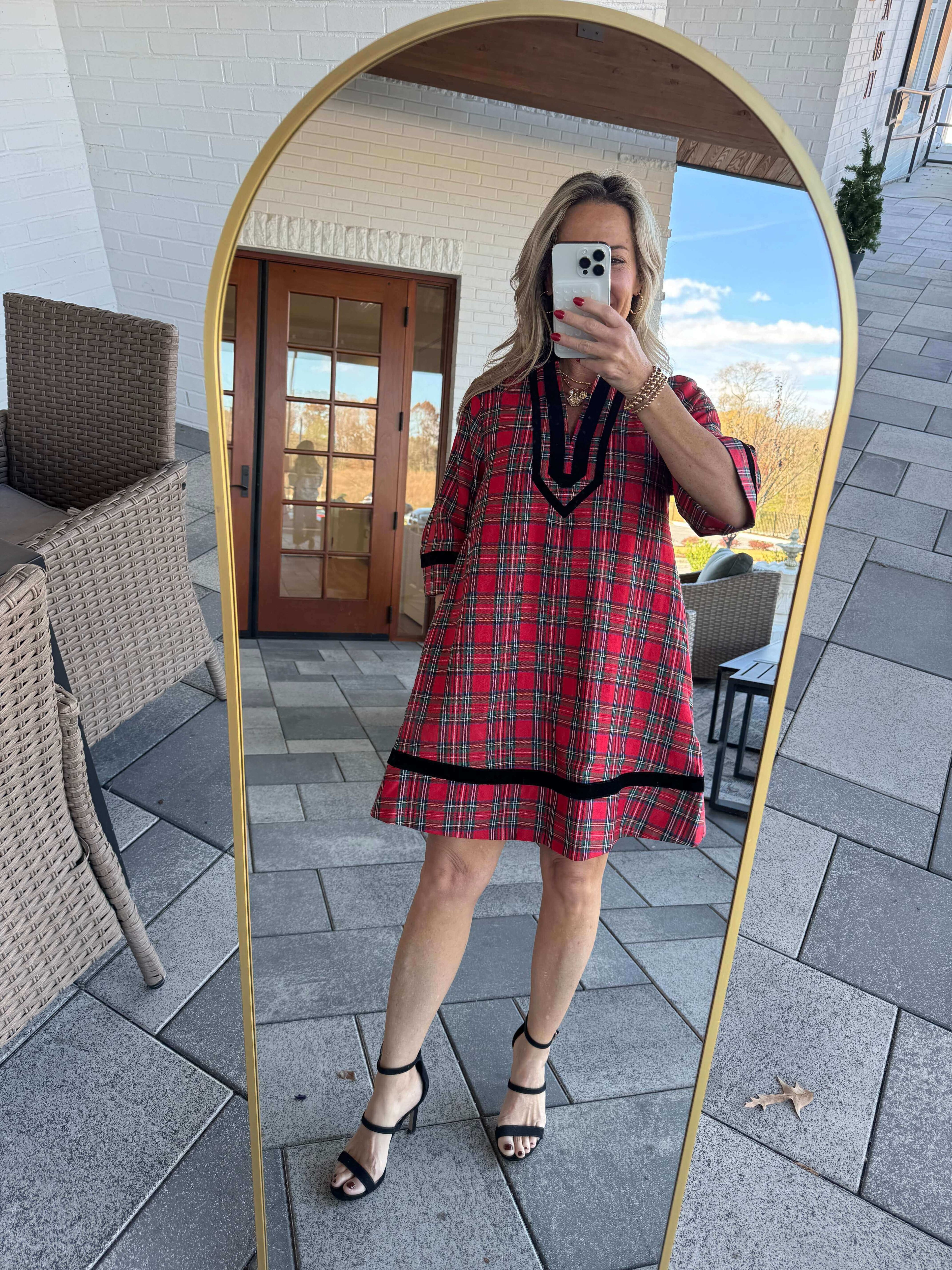 Shannon Plaid Dress
