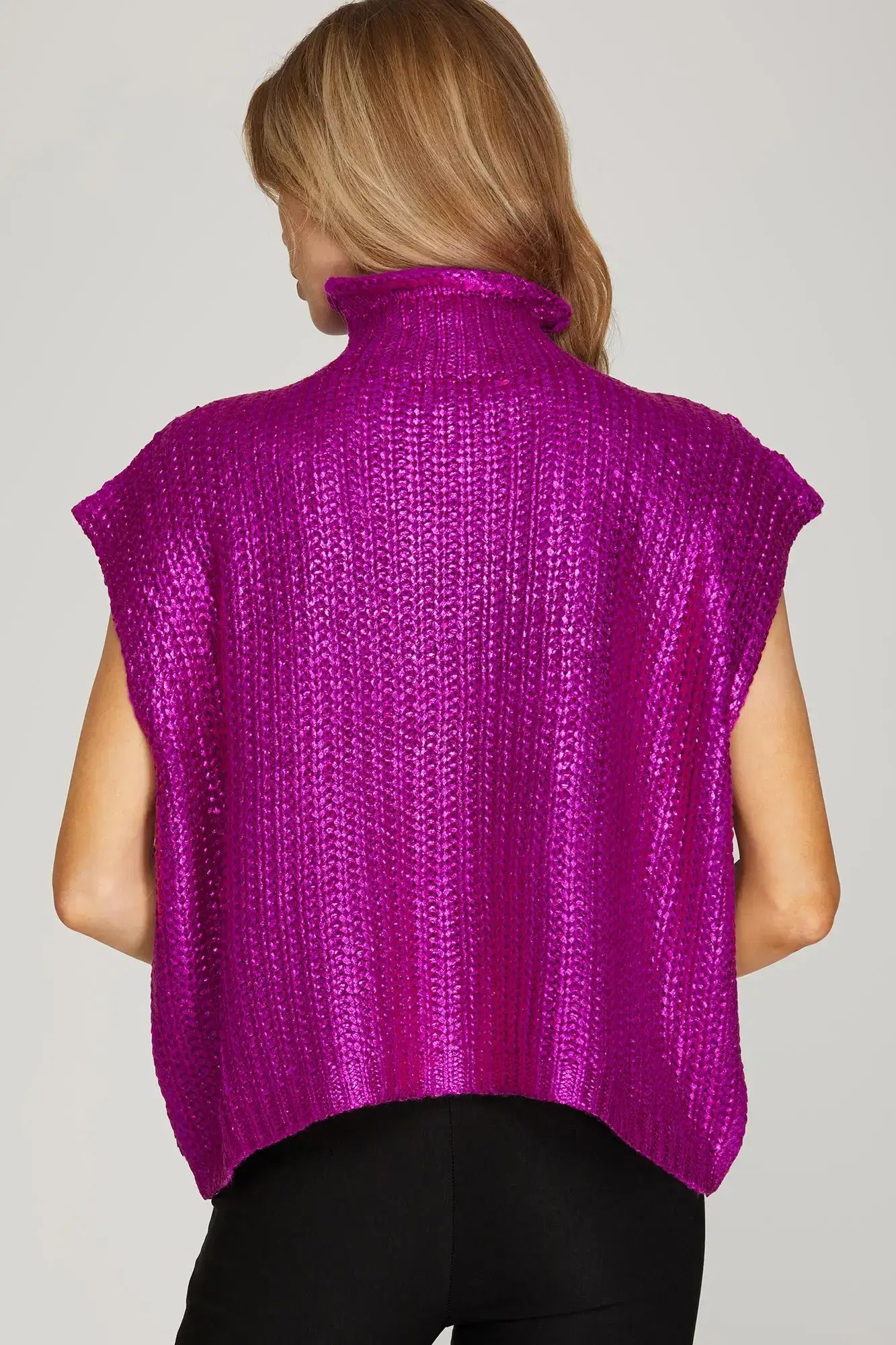 Brooke Metallic Sweater