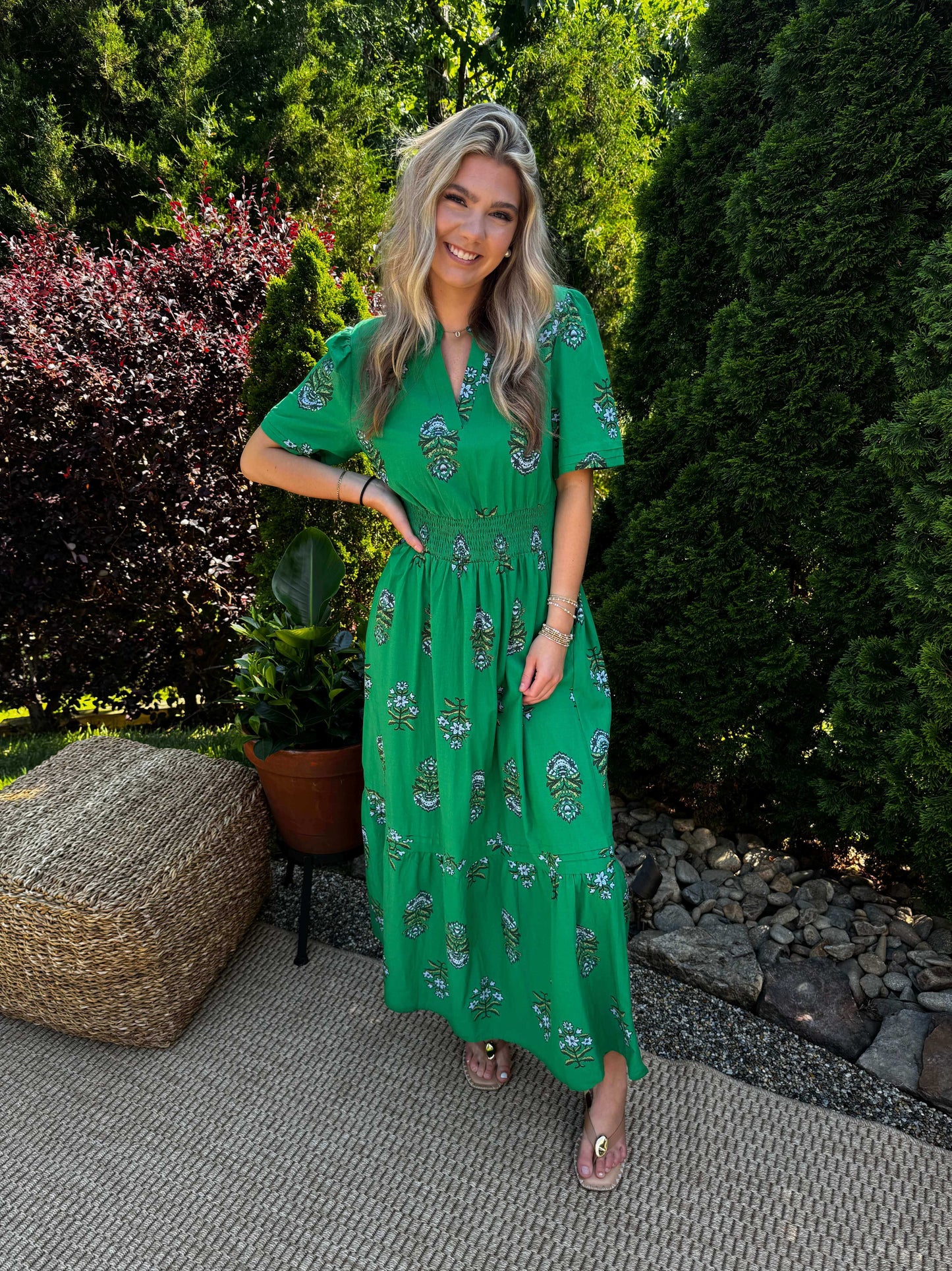 Sherry Ruffle Hem Maxi
