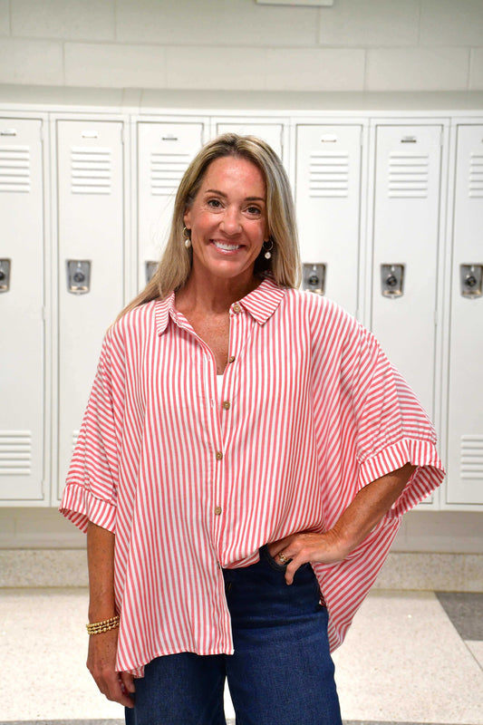 Sutton Stripe Button Down