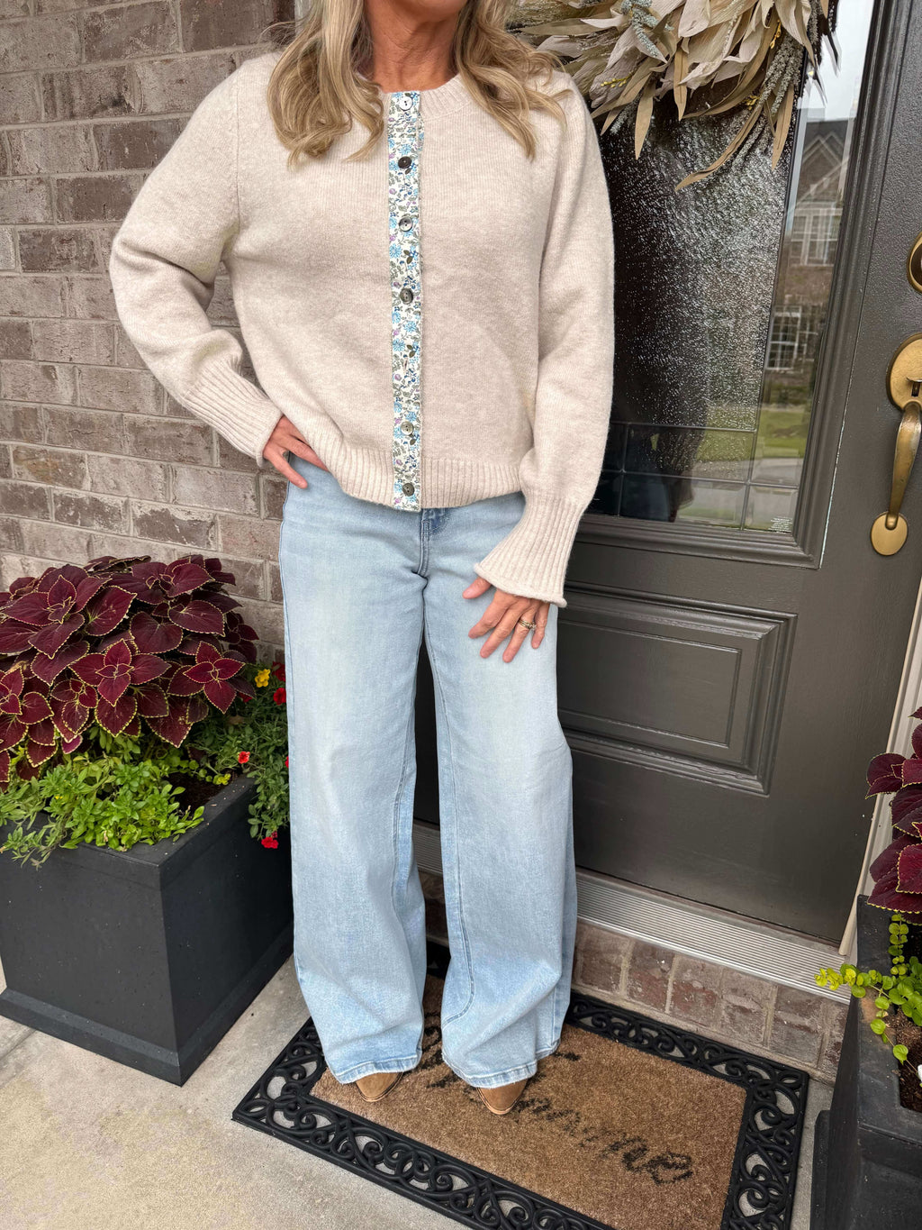 Mitch Wide Leg Jeans