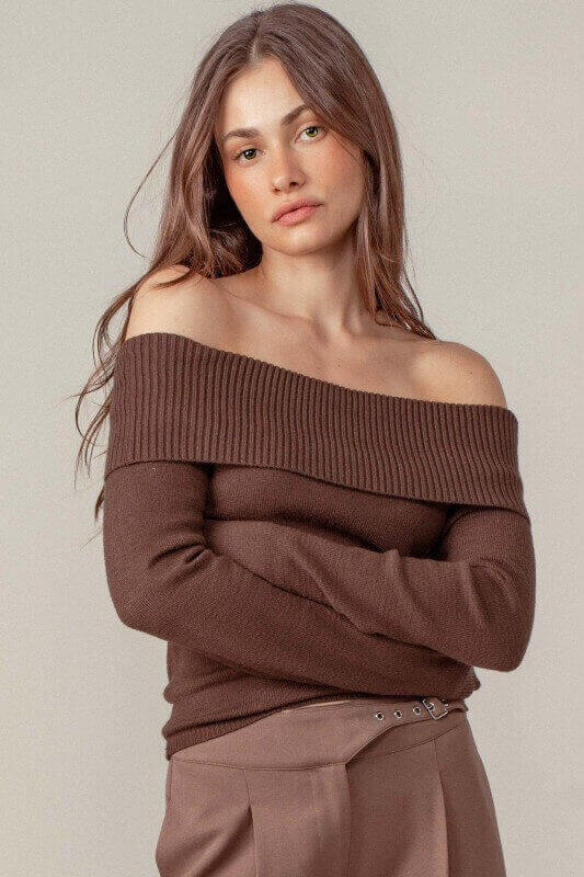 Alexis Off Shoulder Sweater