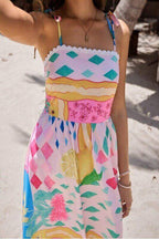 Nathia Multi Print Dress