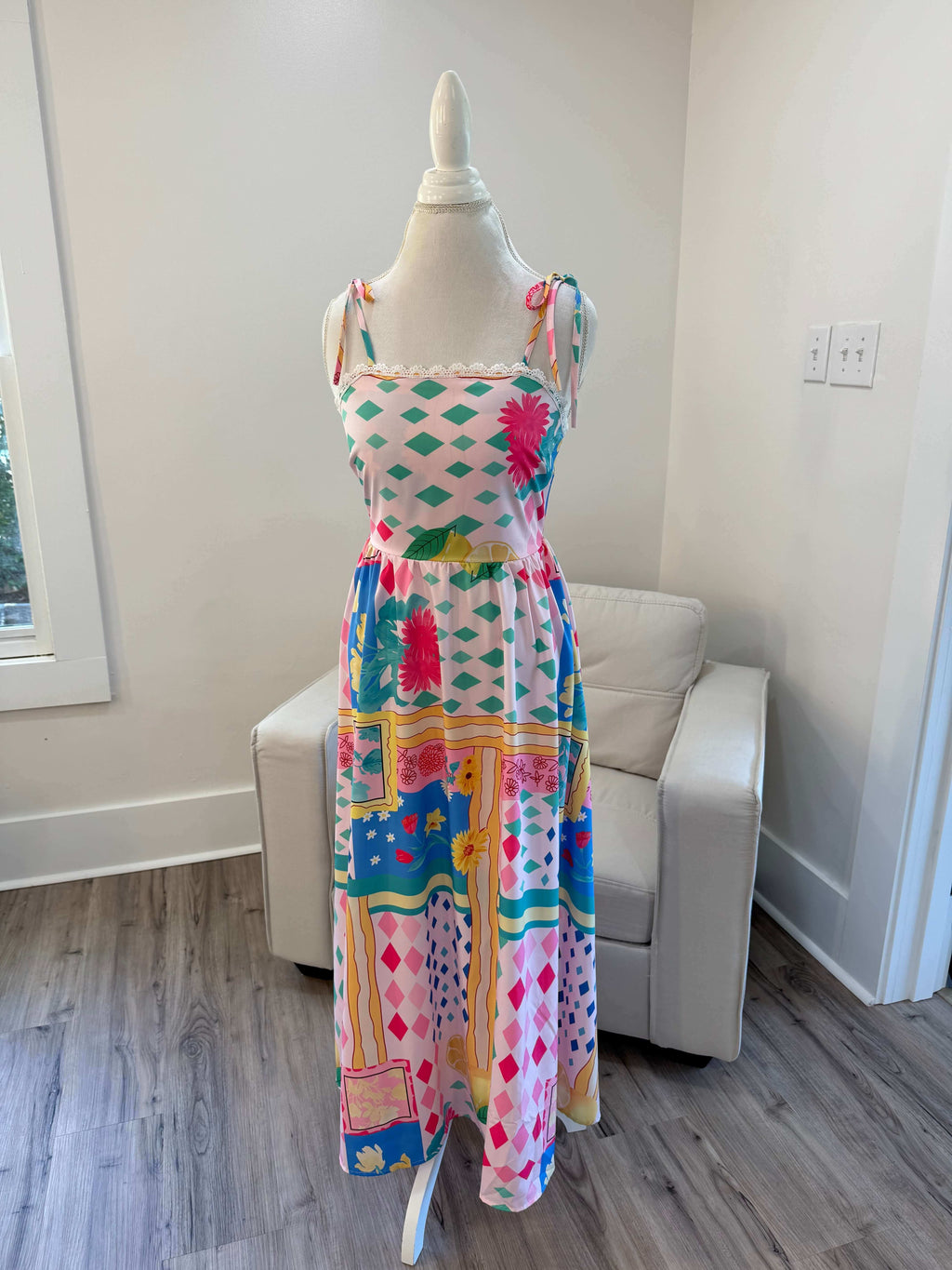 Nathia Multi Print Dress