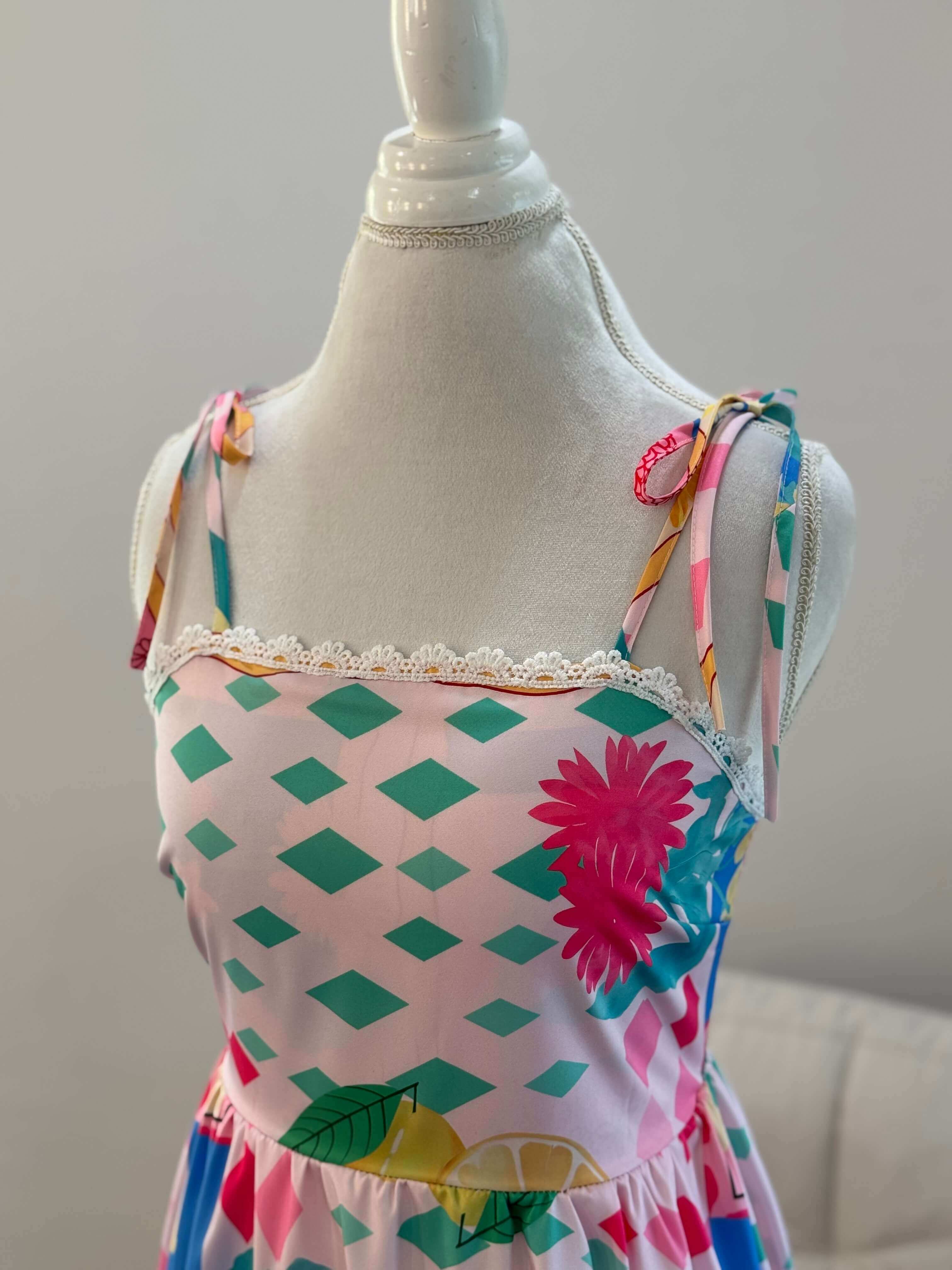 Nathia Multi Print Dress