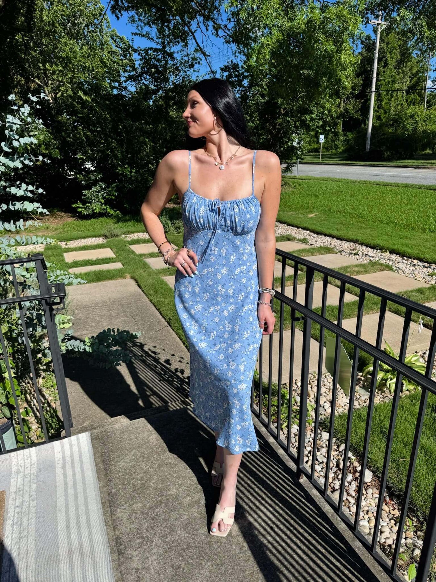Sky Blossom Maxi