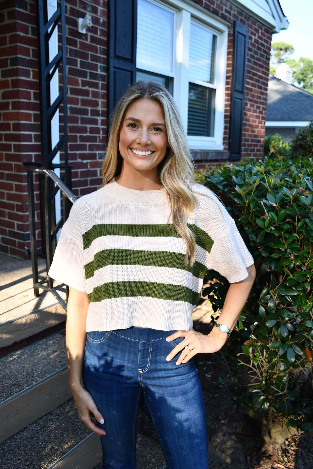 Terri Stripe Top