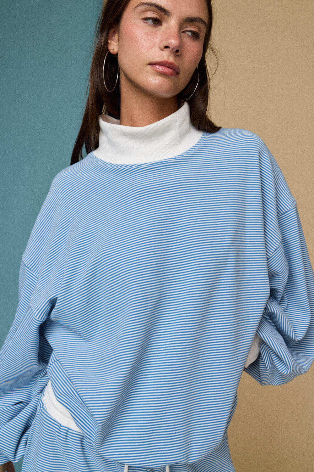 Marah Mock Neck Lounge Set