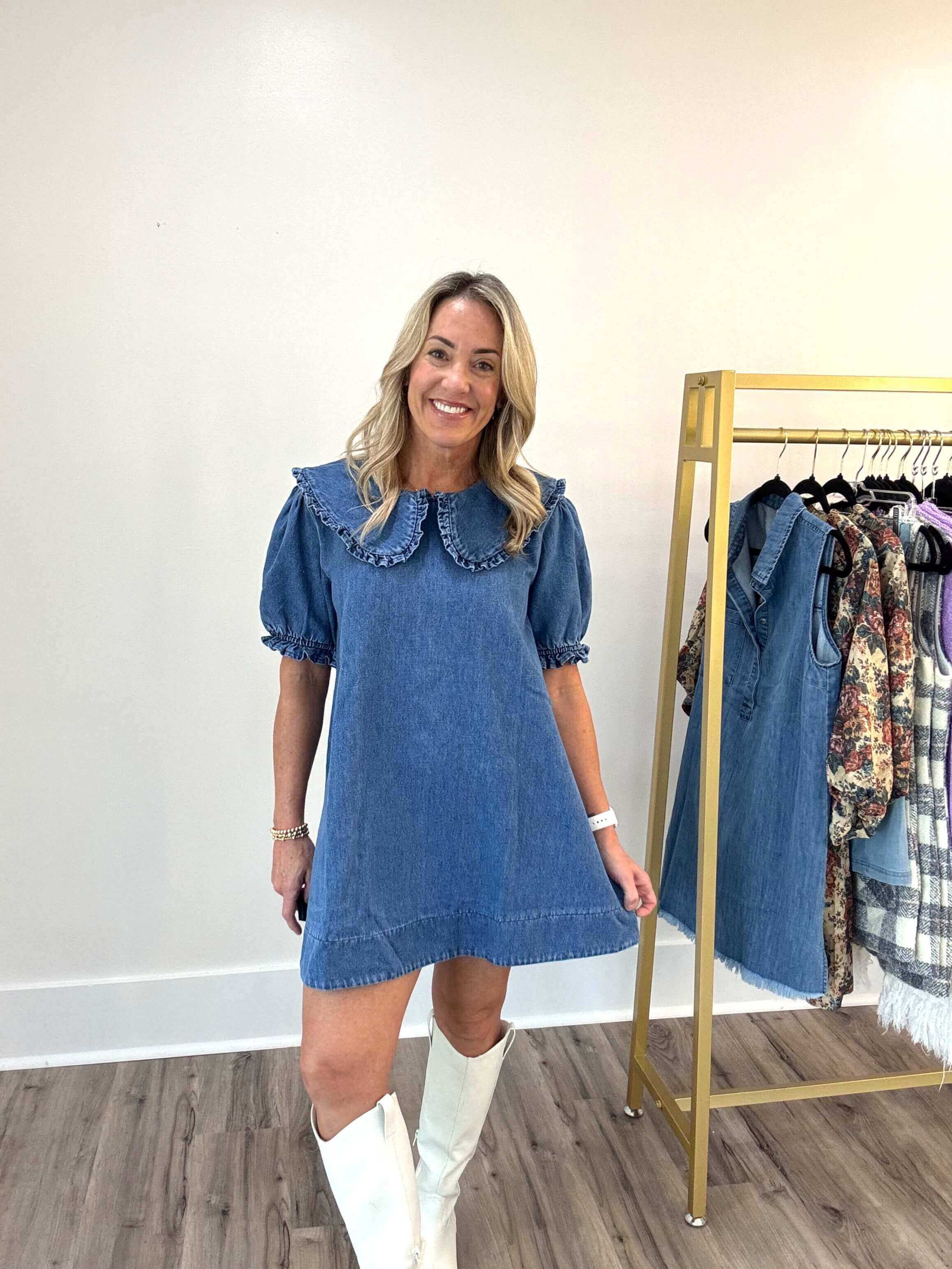 Ally Denim Dress