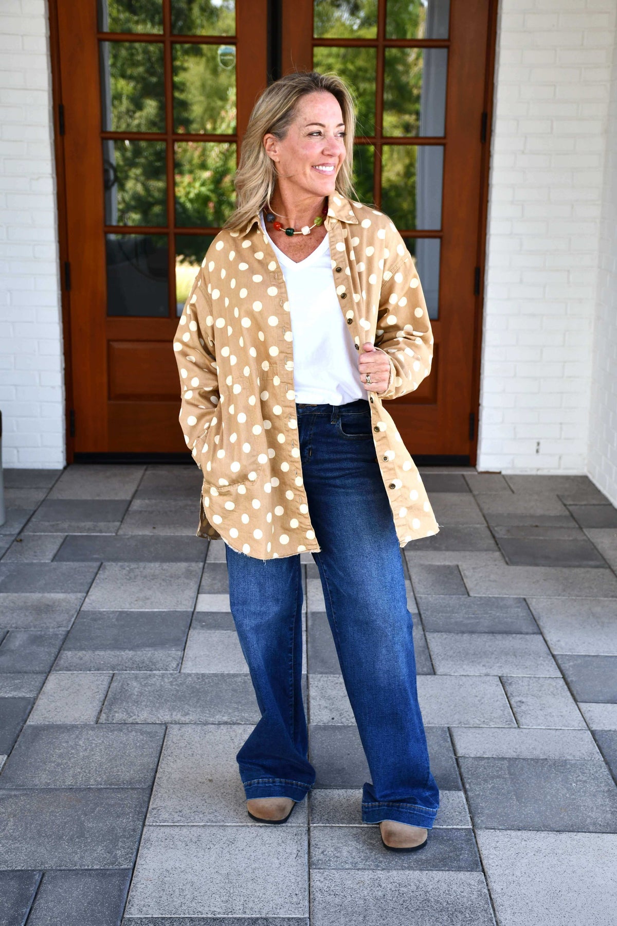 Langley Polka Dot Shirt