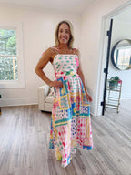 Nathia Multi Print Dress