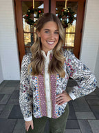 Tanner Print Blouse