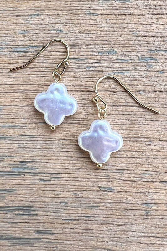 Pearl Clover Earrings