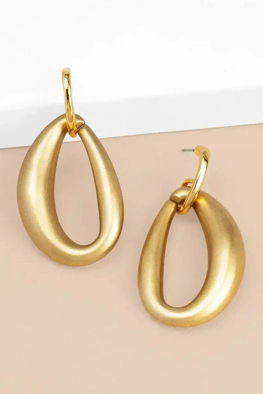 Matte Puff Earring