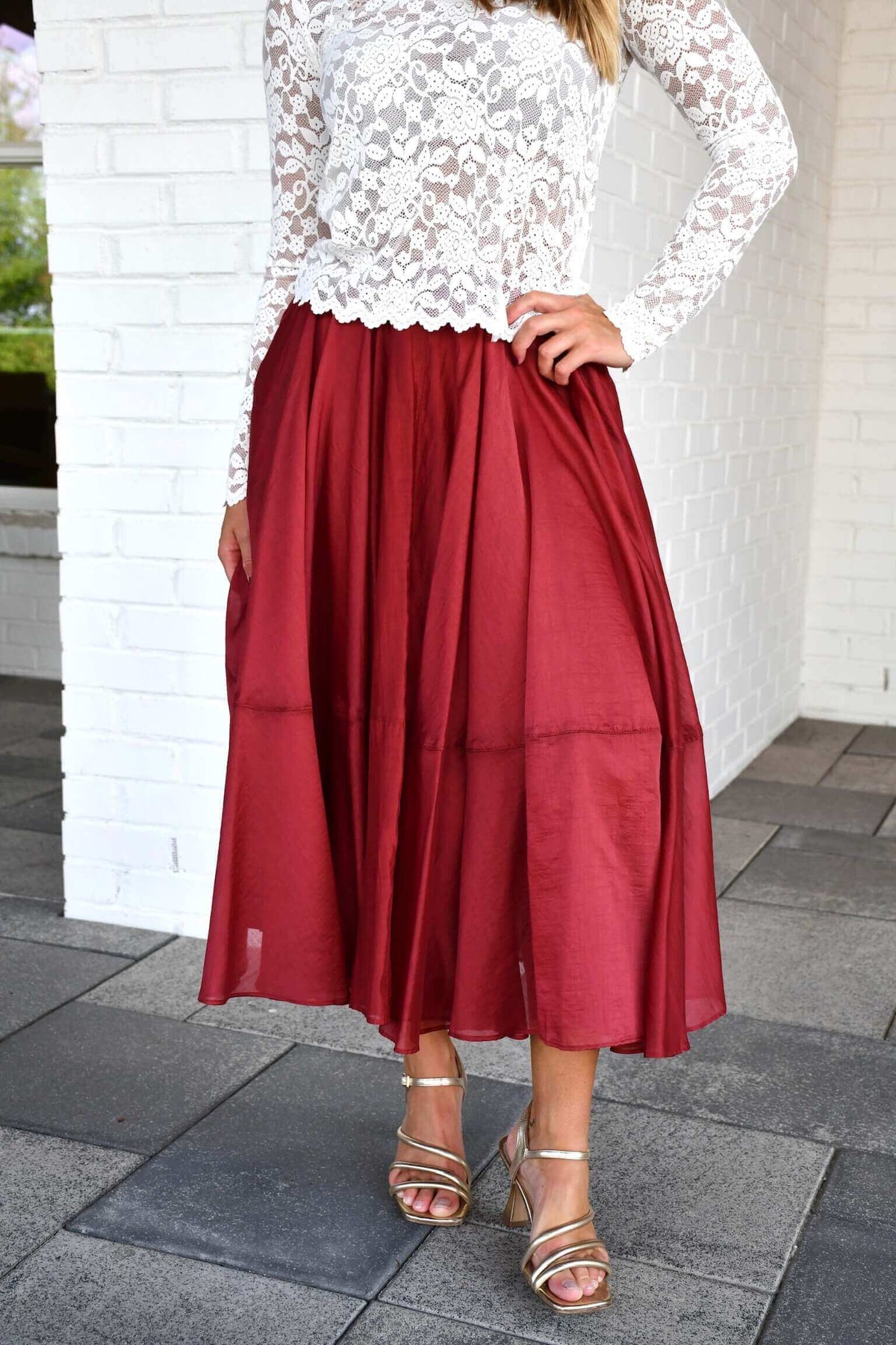 Shay Chiffon Skirt