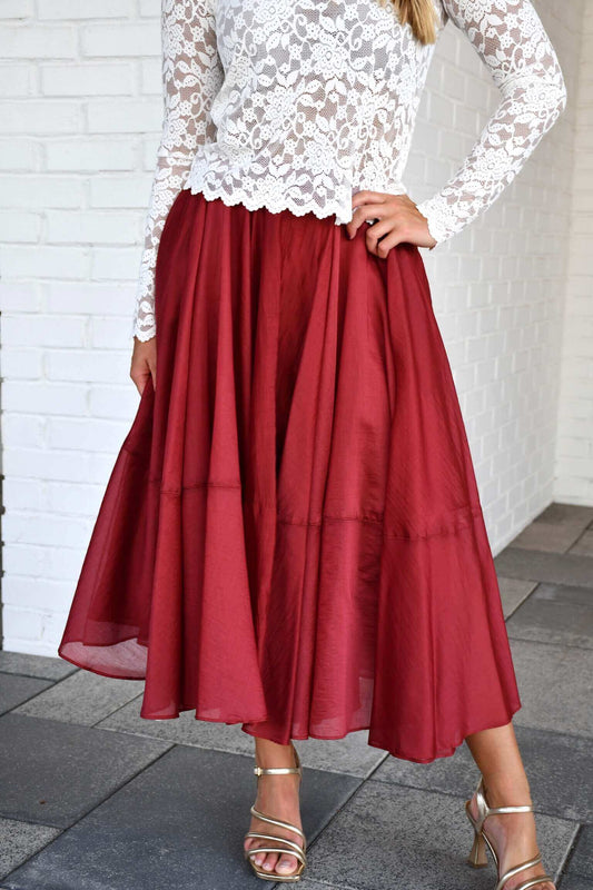 Shay Chiffon Skirt