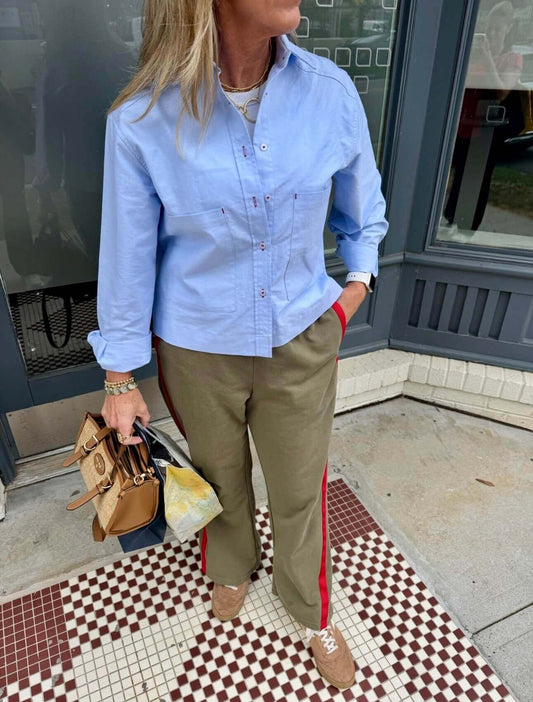 Stef Cropped Shirt