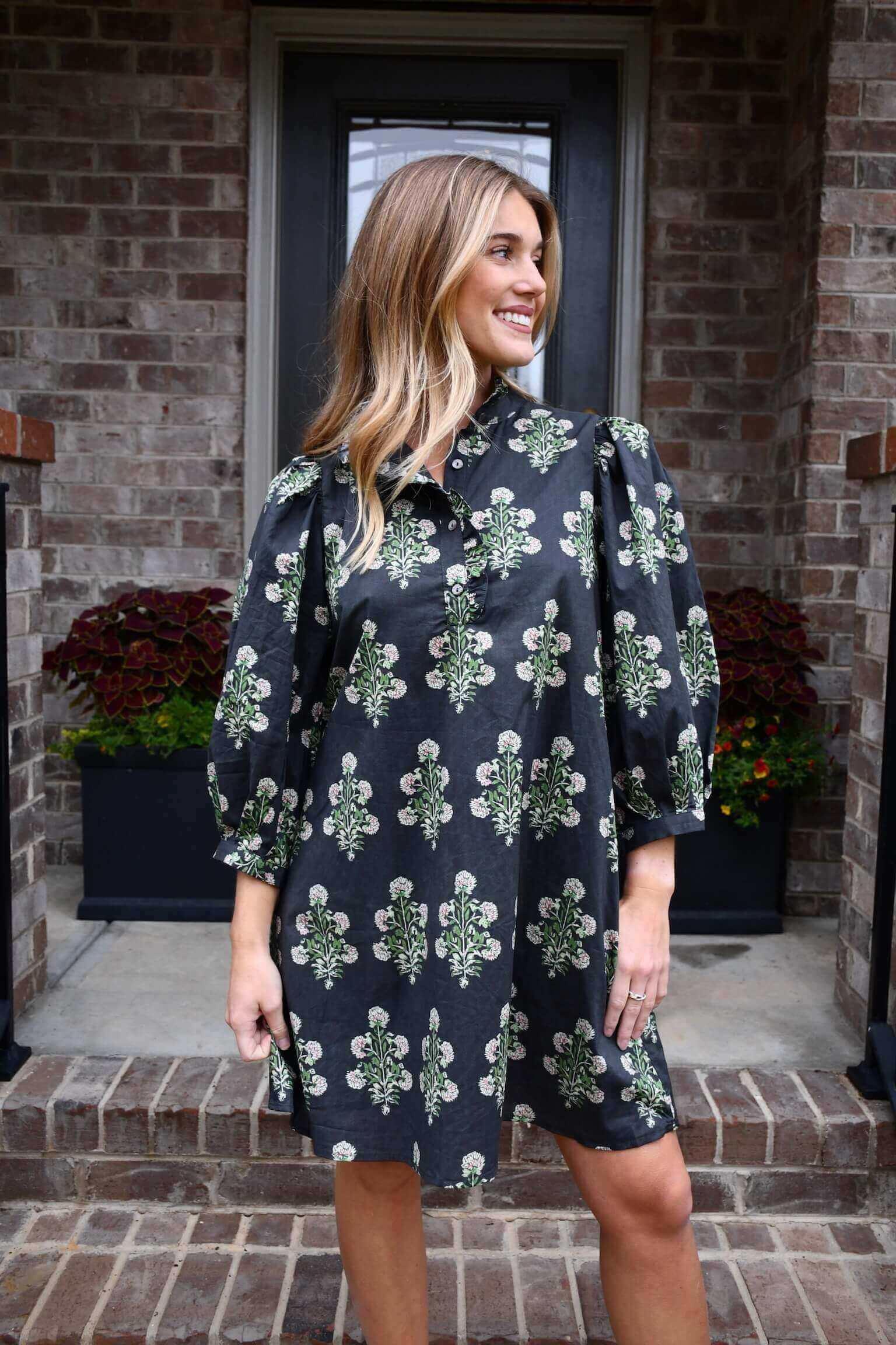 Beth Print Mini Dress