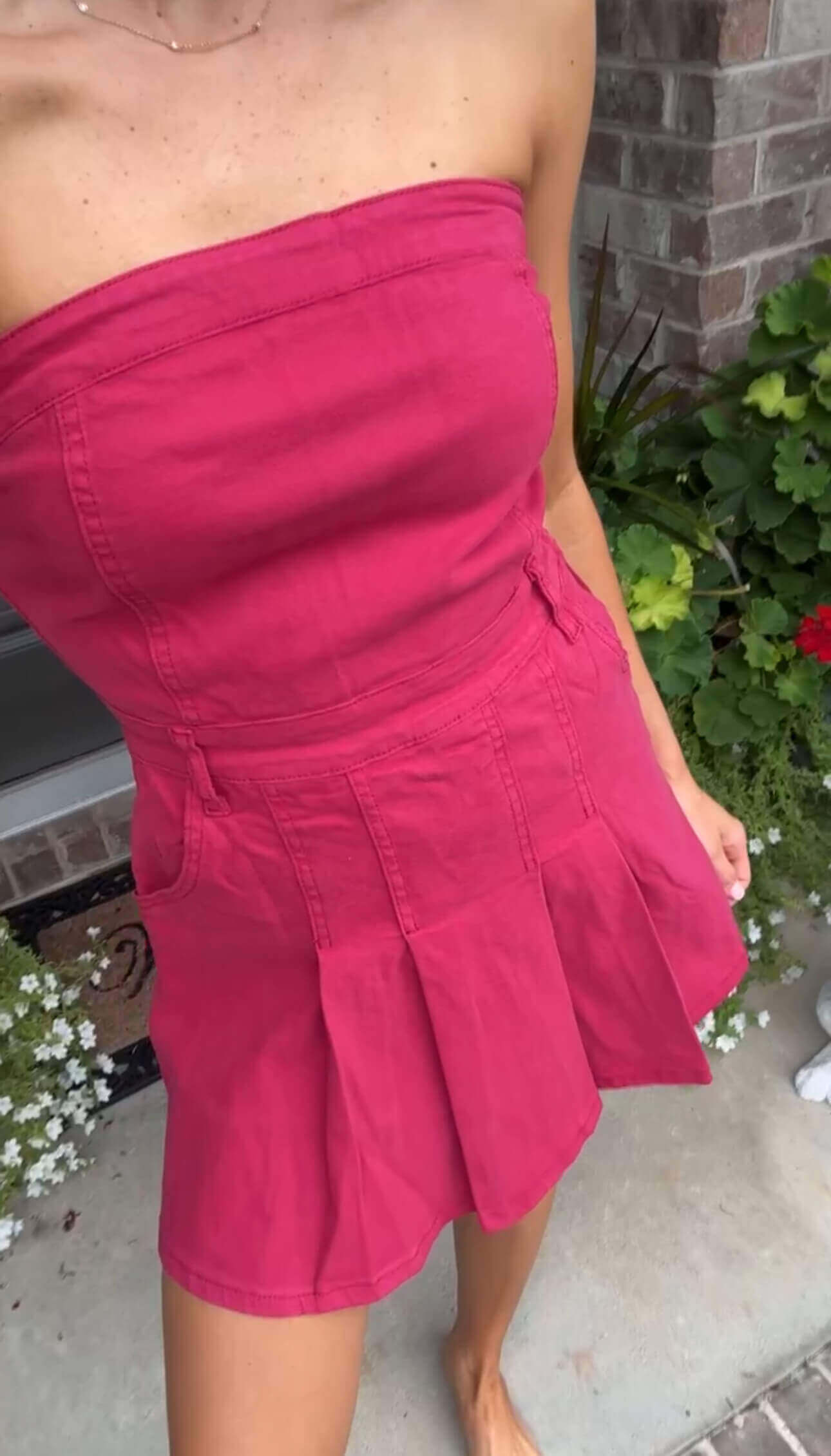 Callie Crimson Romper