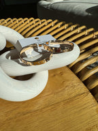 Rhinestone Hoop Earrings