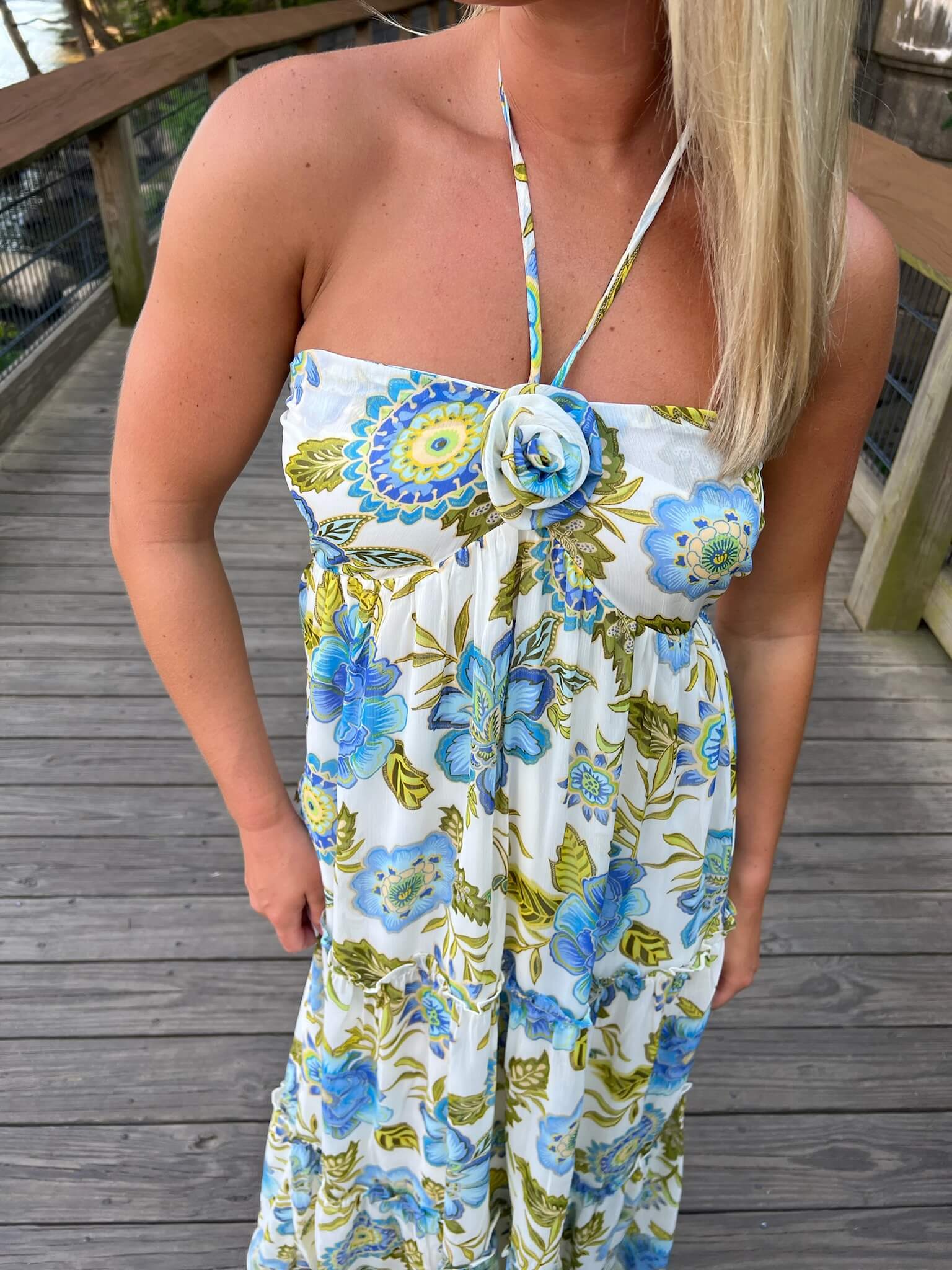 Sea Foam Maxi Dress