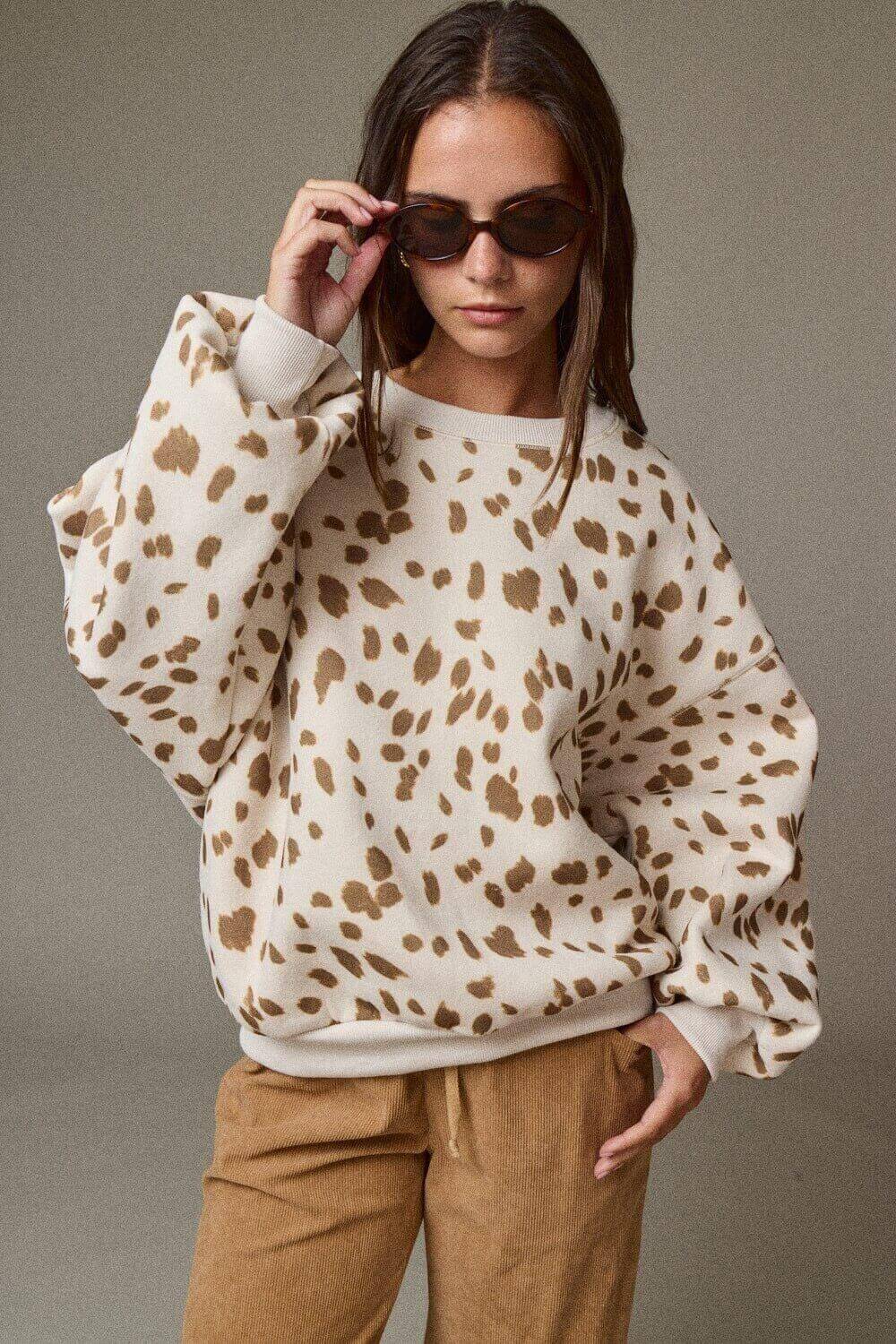 Rosco Leopard Print Top