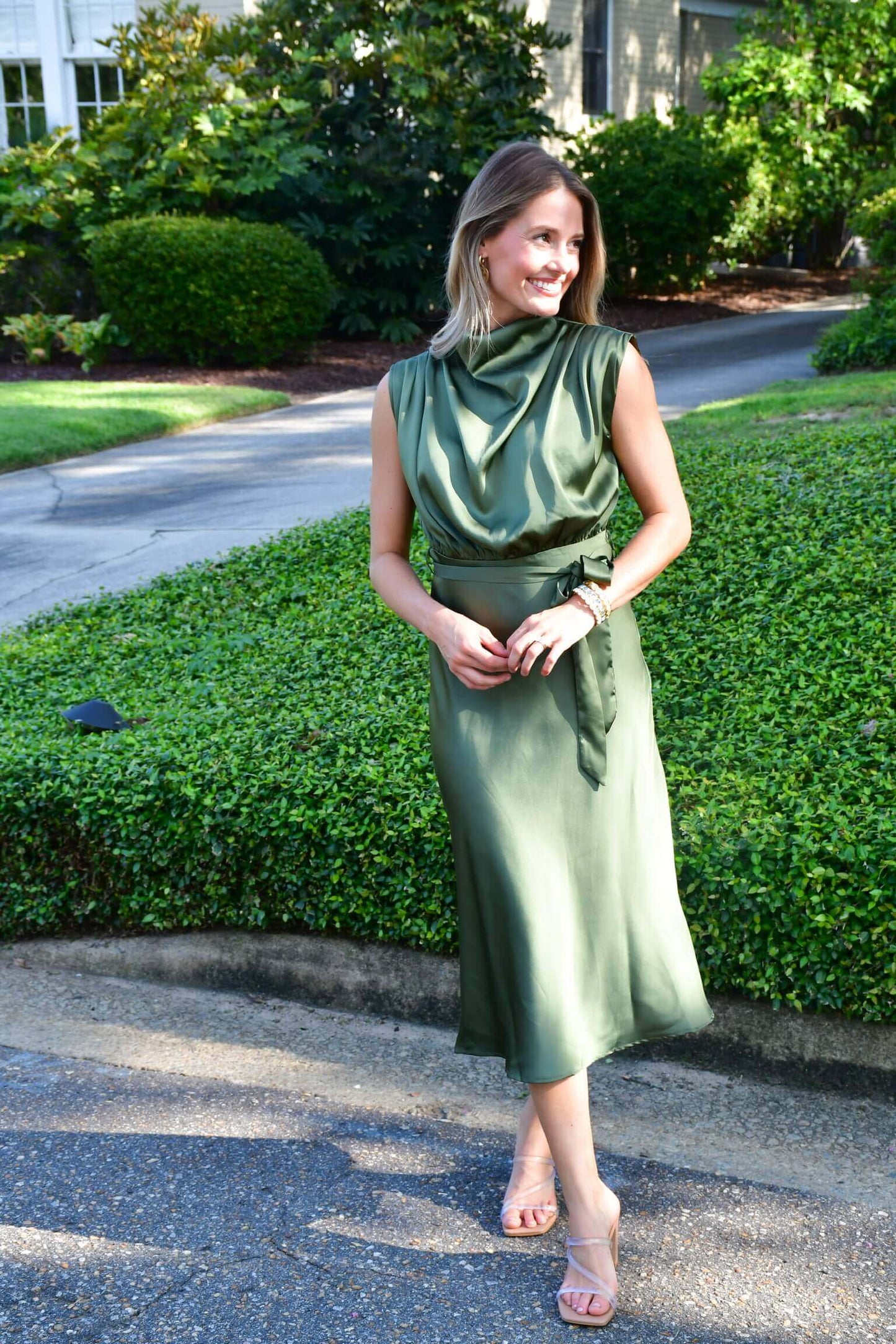 Clancy Cowl Neck Midi