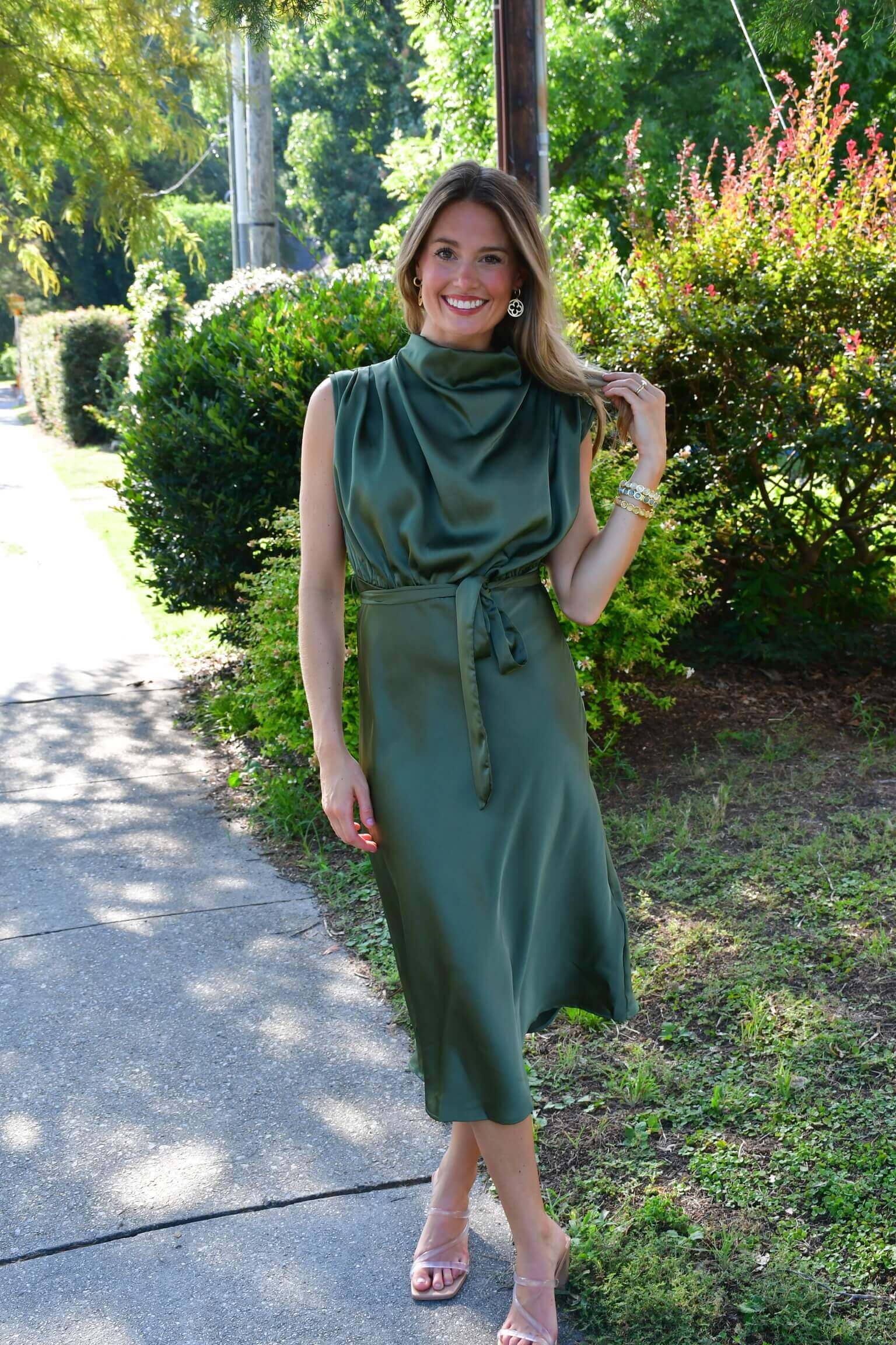 Clancy Cowl Neck Midi